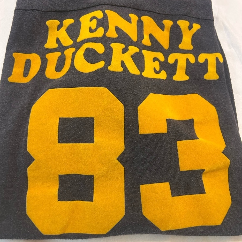 Vintage Kenny Duckett Bantam 80's Shirt #83 Sporting  Shirt Size Xl - Picture 11 of 11